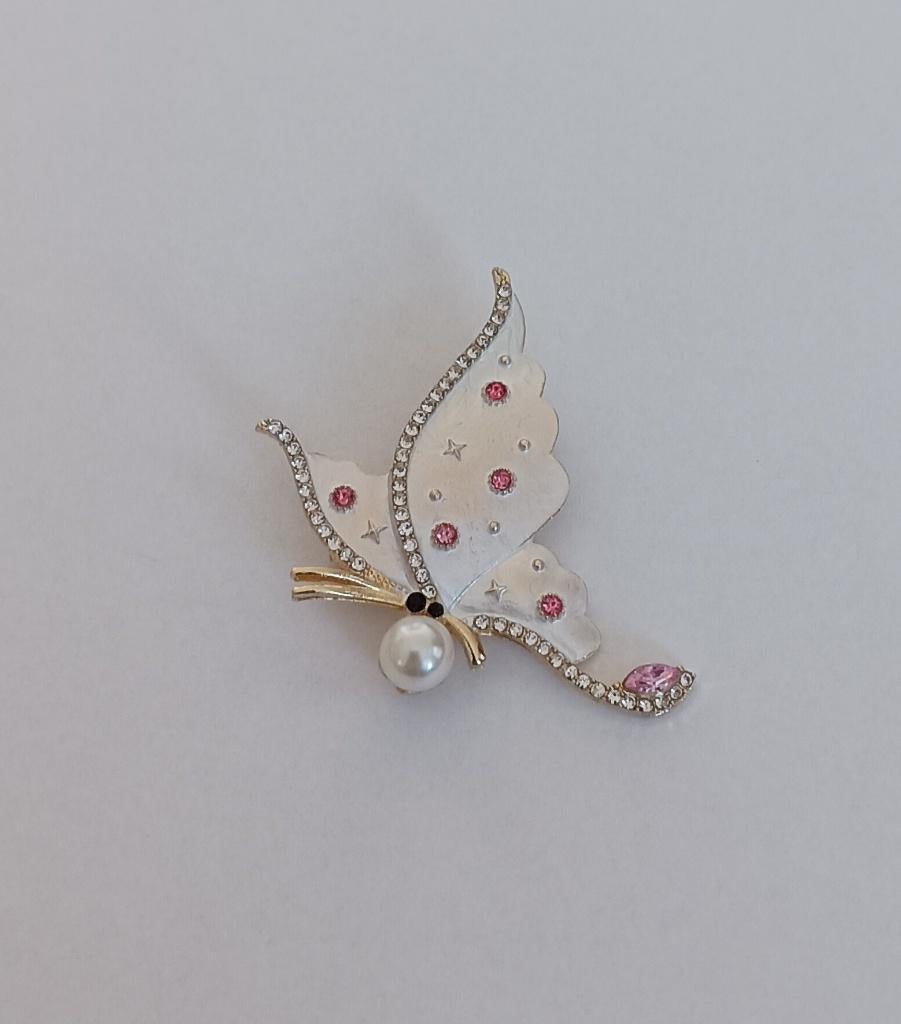 Vlinder broche, Overige materialen, 4 tot 7 cm, Overige kleuren, Nieuw