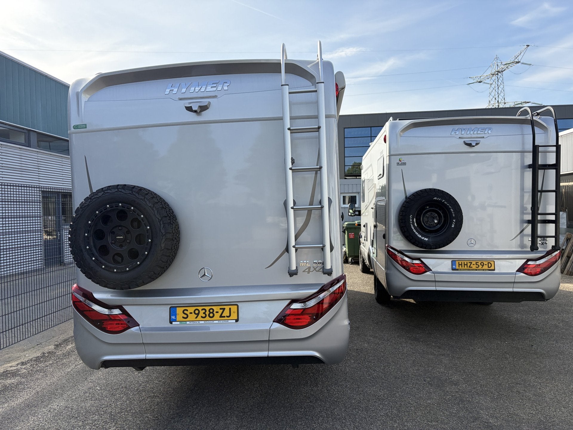 Hymer MLT 580 4X4 Levelsysteem Delta Velgen Airco (bj 2023), Caravans en Kamperen, Automaat, 7 tot 8 meter, Diesel, Hymer