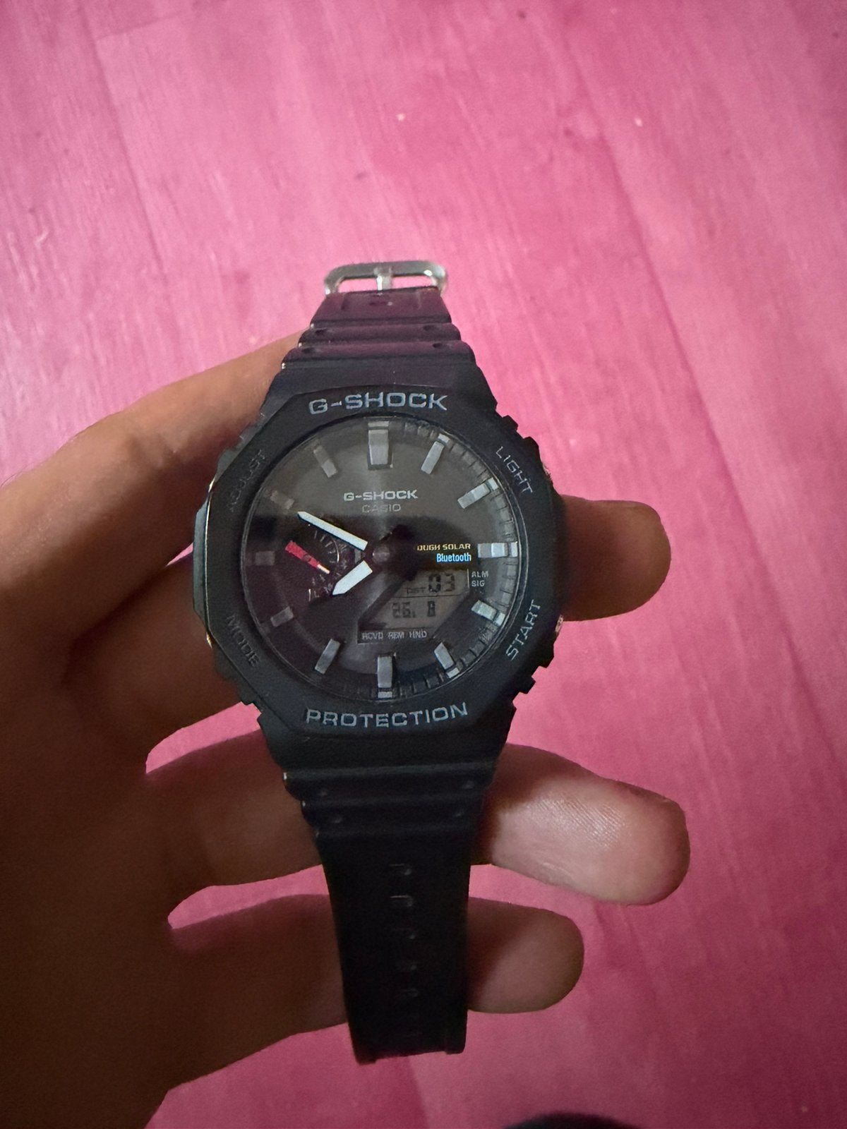 Casio G-Shock GA B2100, Ophalen, Polshorloge, Kunststof, Zo goed als nieuw