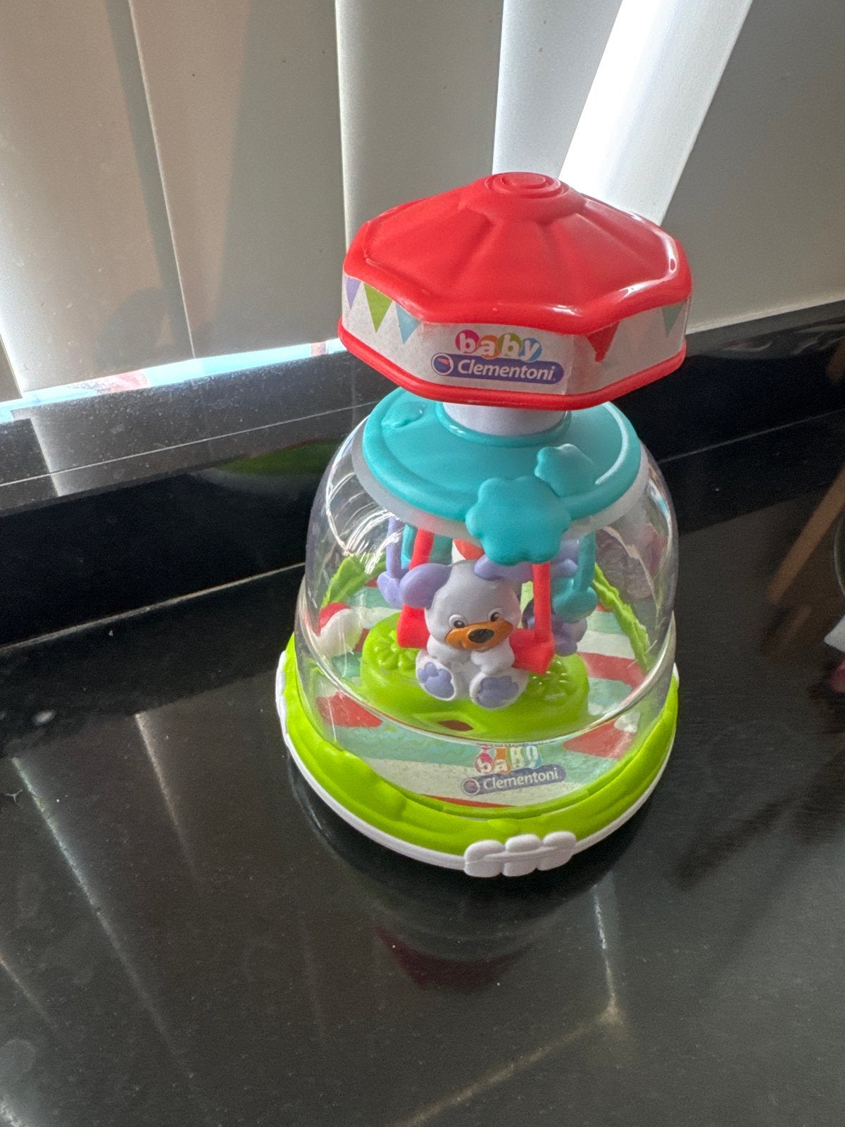Baby Clementoni Muzikale Draaimolen Rammelaar, Ophalen, Zo goed als nieuw, Rammelaar, Met geluid