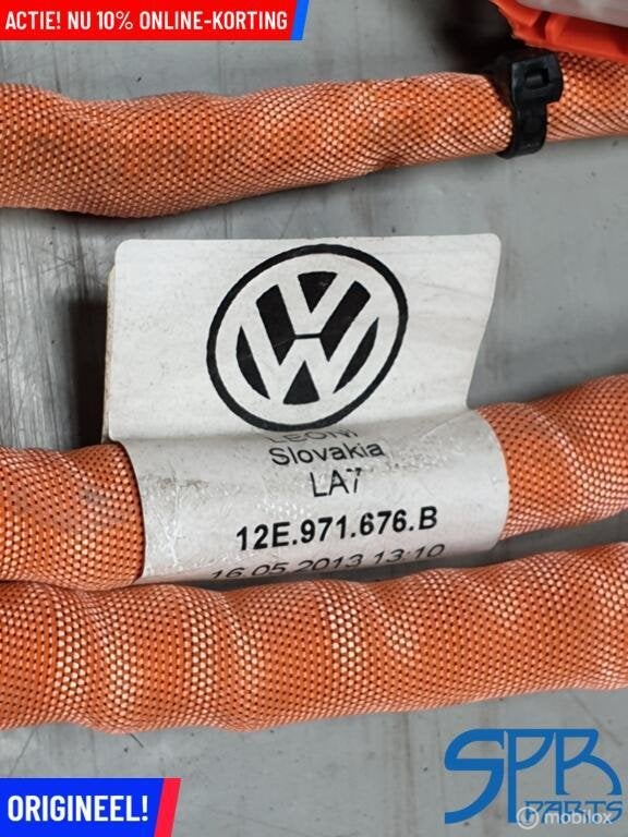 E-UP ELECTRO UP! Oplaadkabel 12E915525B DIVERSE KABEL OPLAAD, Auto-onderdelen, Gebruikt, Volkswagen, Ophalen of Verzenden, Volkswagen