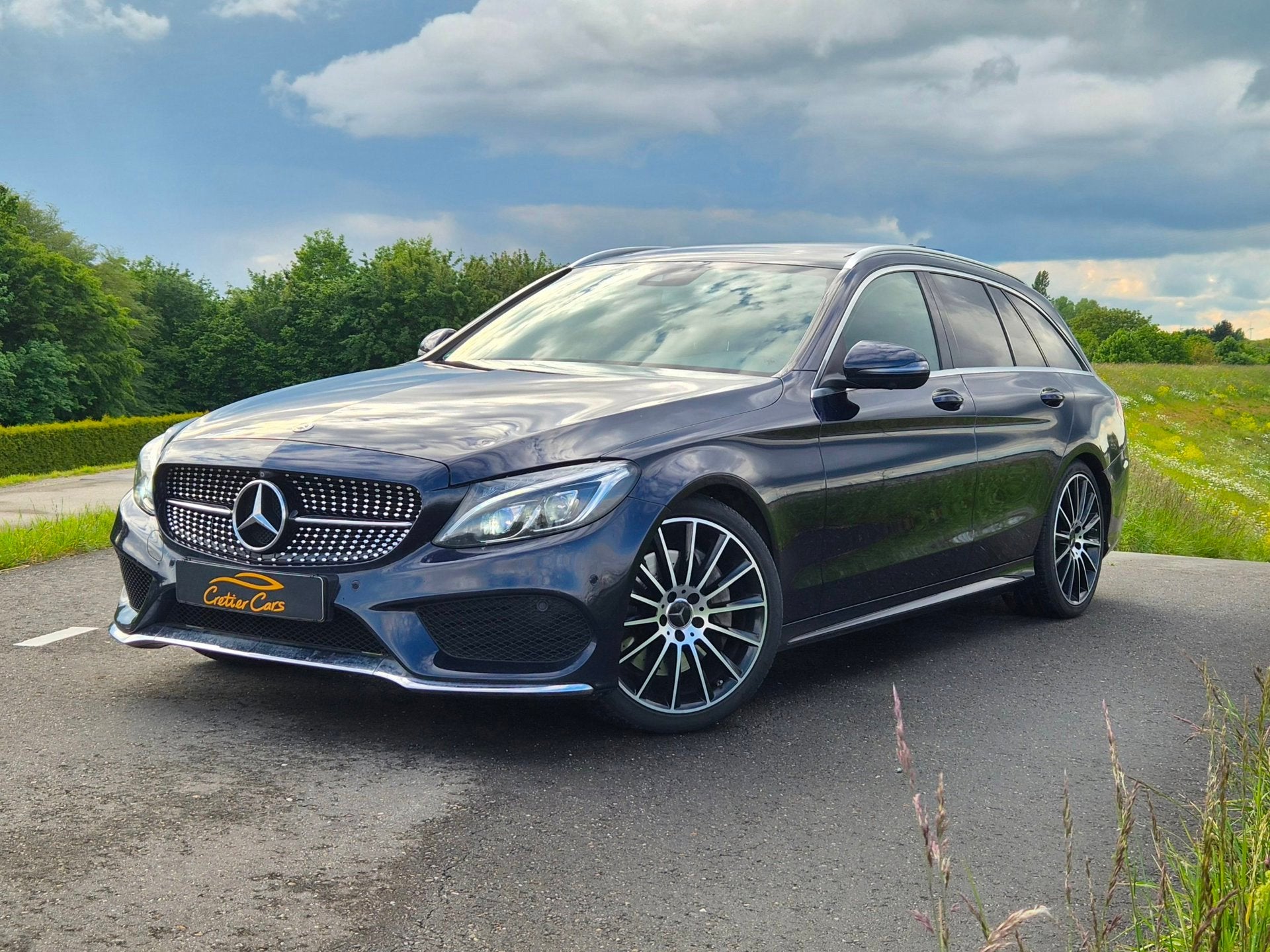 Mercedes-Benz C-klasse Estate 250 CDI AMG-Line | Full Option, Auto's, Automaat, Achterwielaandrijving, 4 cilinders, Diesel