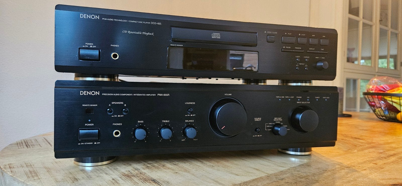 Denon PMA-655R Versterker - Volledig onderhouden, Audio, Tv en Foto, Versterkers en Receivers, Ophalen of Verzenden