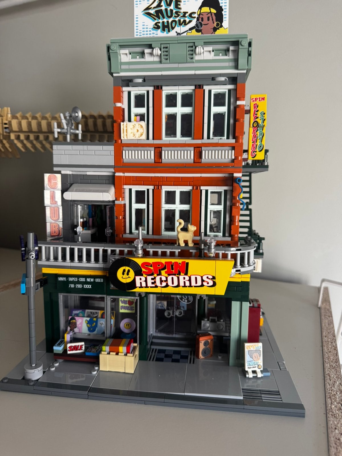 Lumibricks record shop, Ophalen, Zo goed als nieuw, Complete set