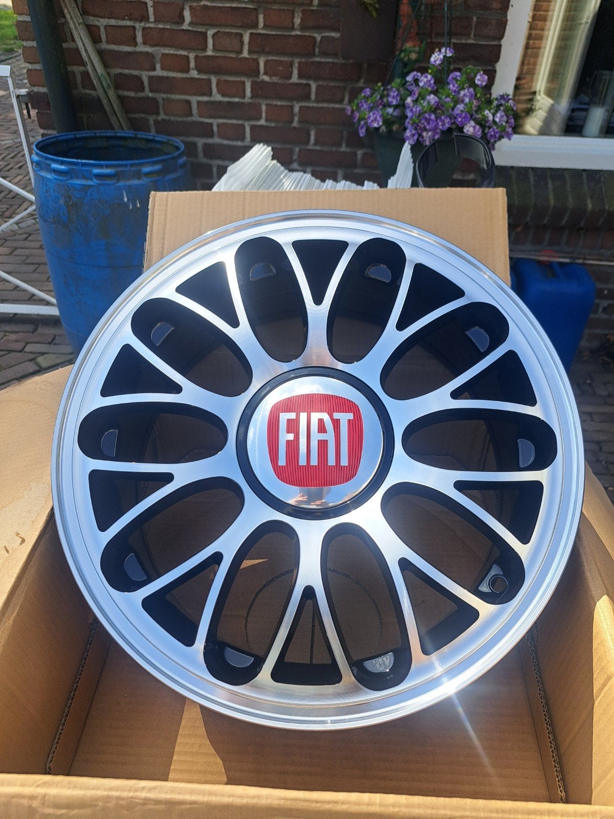 Nieuwe abarth velgen 4x98 16 inch fiat 500, lancia alfa, Auto-onderdelen, Banden en Velgen, Ophalen, Nieuw