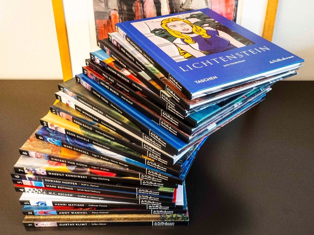 Moderne Meesters 20 delen compleet | Volkskrant | Taschen, Boeken, Ophalen of Verzenden, Gelezen, Schilder- en Tekenkunst