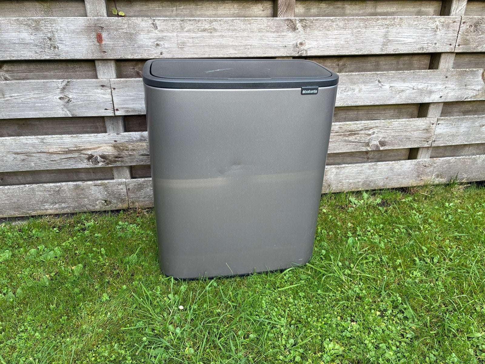 Brabantia Bo Touch Bin 2x30L - Afvalscheiding prullenbak, Gebruikt, 40 liter of meer, Ophalen of Verzenden, 75 – 100