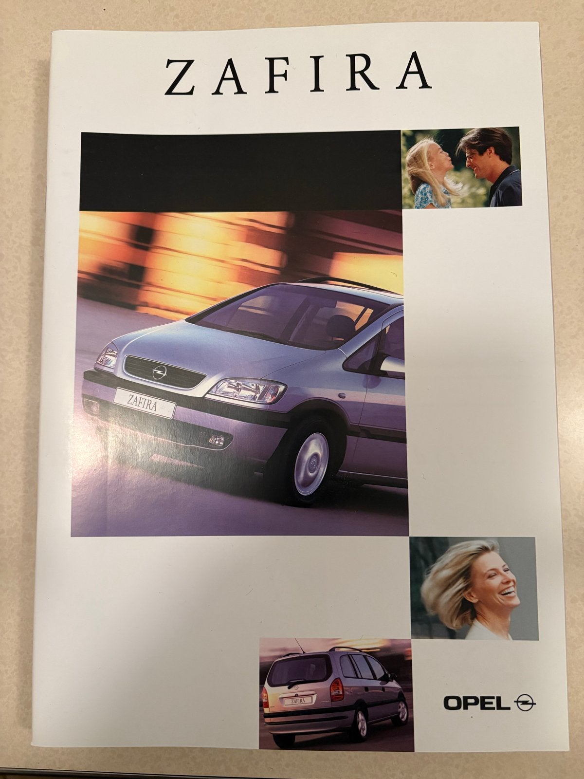 Opel Zafira brochure in nieuwstaat, Ophalen of Verzenden, Nieuw, Opel