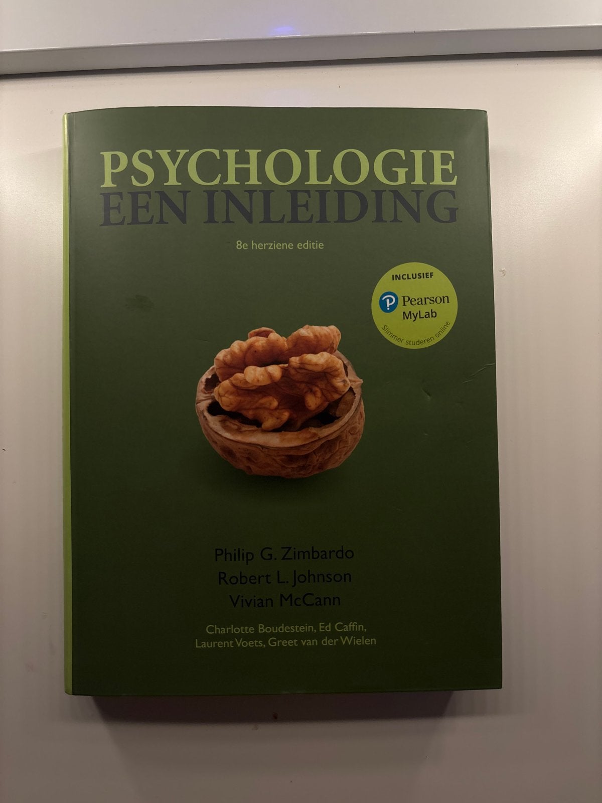 Psychologie Een Inleiding - 8e herziene editie, Ophalen of Verzenden, Zo goed als nieuw, Overige onderwerpen