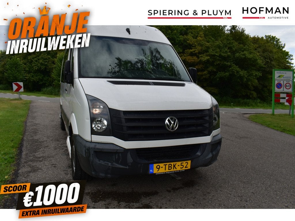 Volkswagen Crafter 35 2.0 TDI L2H1 Combi 9Pers Airco Rolstoe, 13 km/l, Achterwielaandrijving, Gebruikt, 116 pk