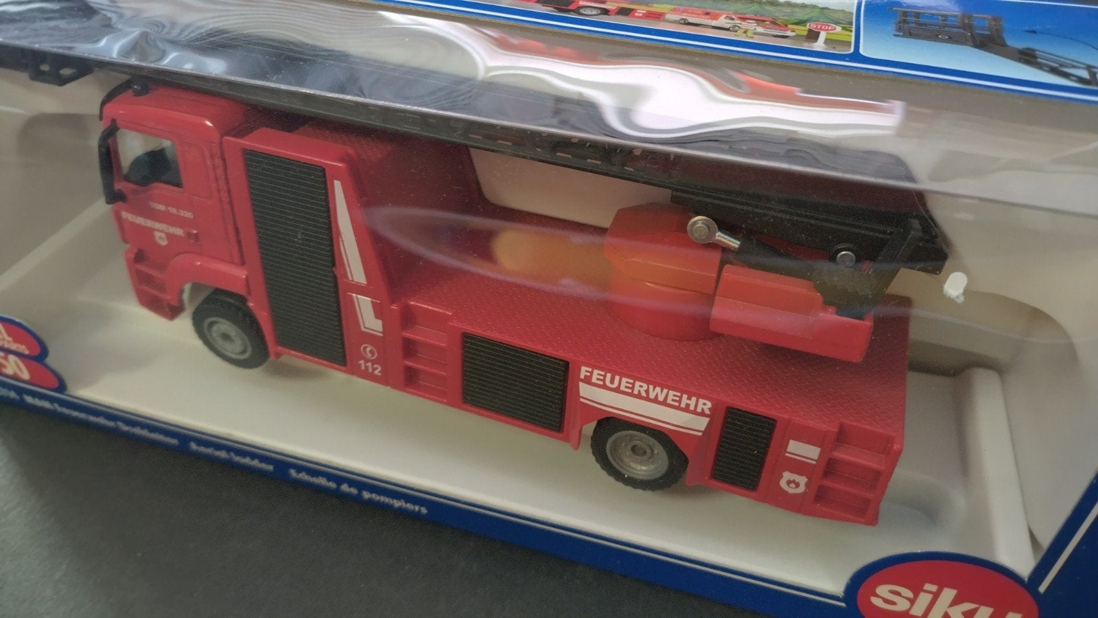 Man TGM Feuerwehr Brandweer 1:50 Siku Pol, SIKU, Verzenden, Nieuw, Bus of Vrachtwagen