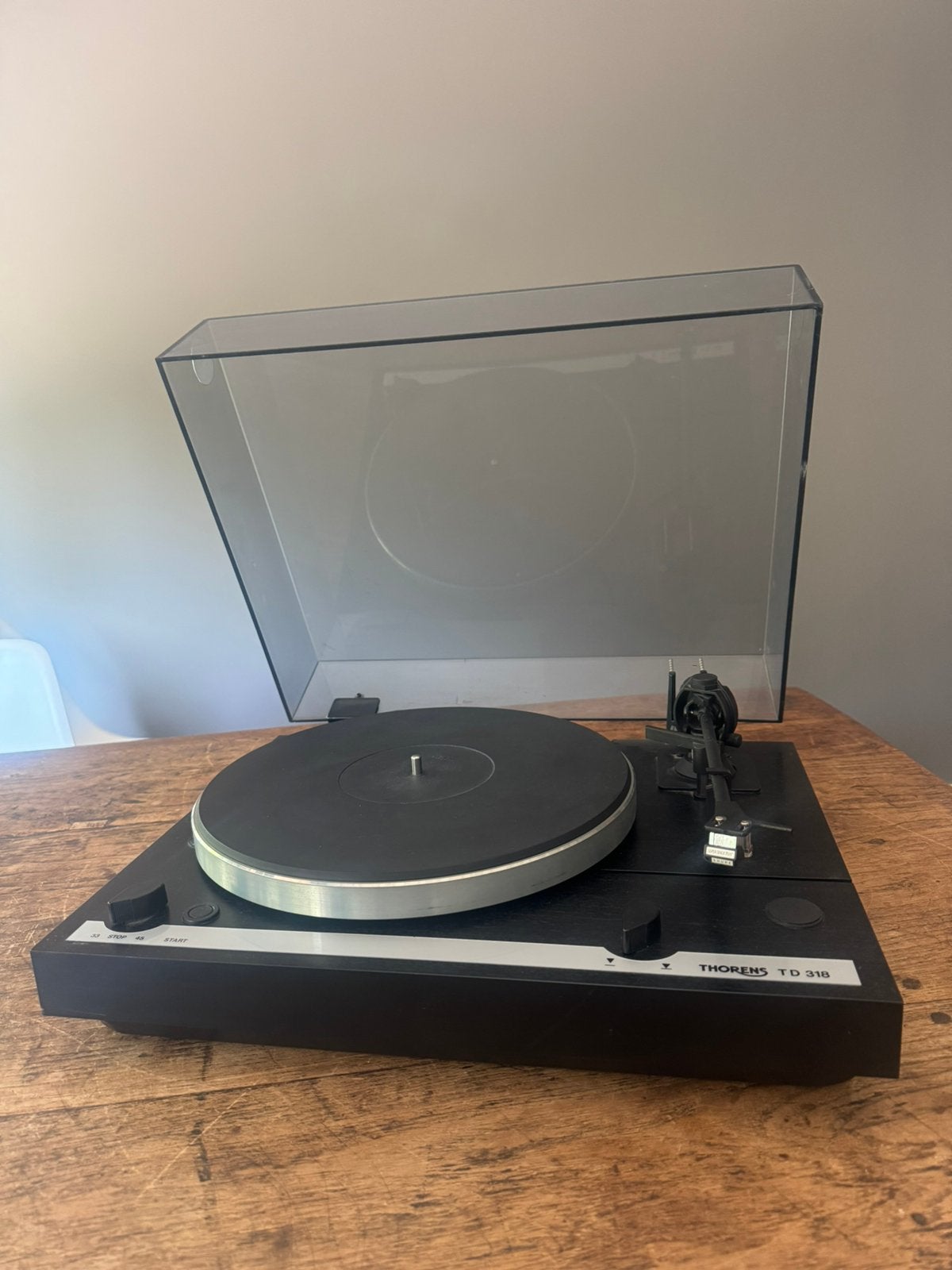 Thorens top platenspeler, Ophalen of Verzenden, Zo goed als nieuw, Technics