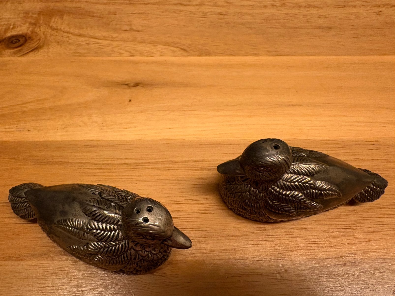 Verzilverd peper en zoutvaatje, Ophalen of Verzenden