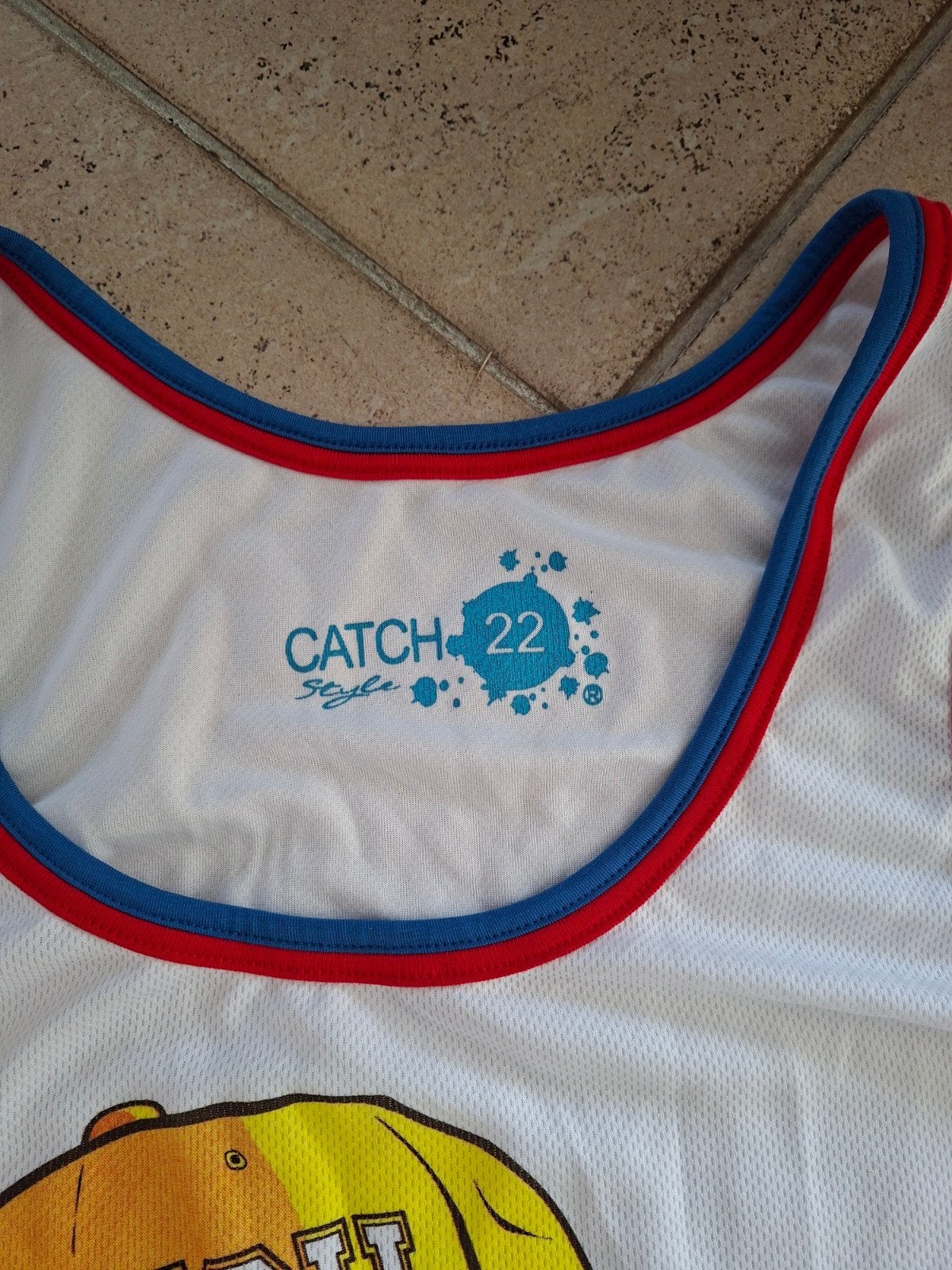 Catch 22 Style basketbal shirt Maat L. nieuw, Maat 52/54 (L), Wit, Nieuw, Ophalen of Verzenden