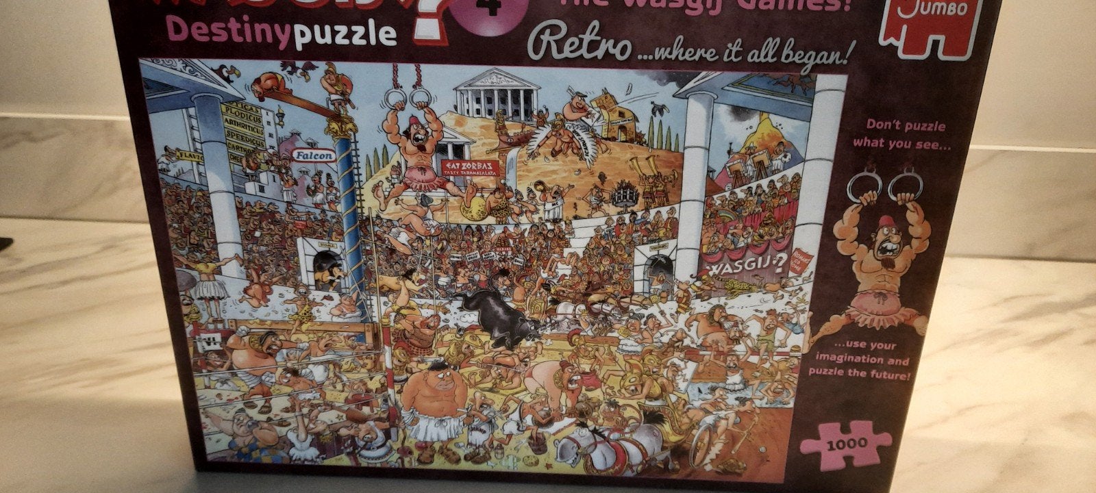 Wasgij puzzel 1000 stukjes, Ophalen, 500 t/m 1500 stukjes, Gebruikt