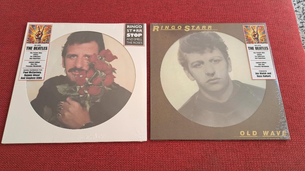 Ringo Starr 2 picture discs, geseald (Beatles), Ophalen of Verzenden, Nieuw in verpakking, Overige formaten