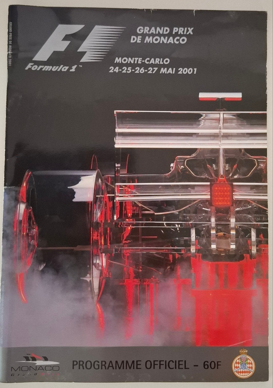 Programmaboekje Formule 1 GP Monaco 2001, Ophalen of Verzenden, Zo goed als nieuw, Formule 1