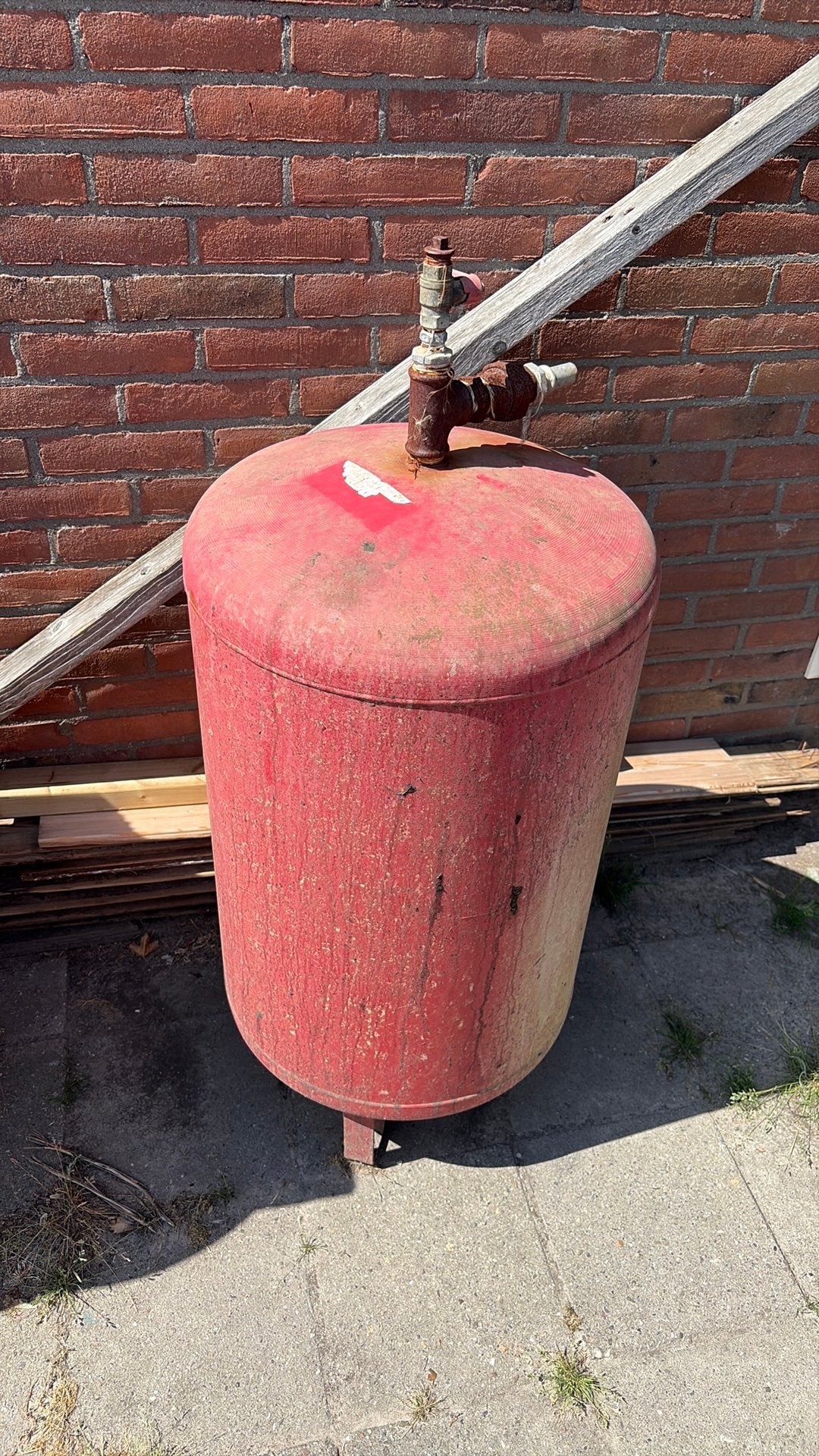 Expansie vat 150 liter, Tuin en Terras, Tuinhaarden, Ophalen, Gebruikt