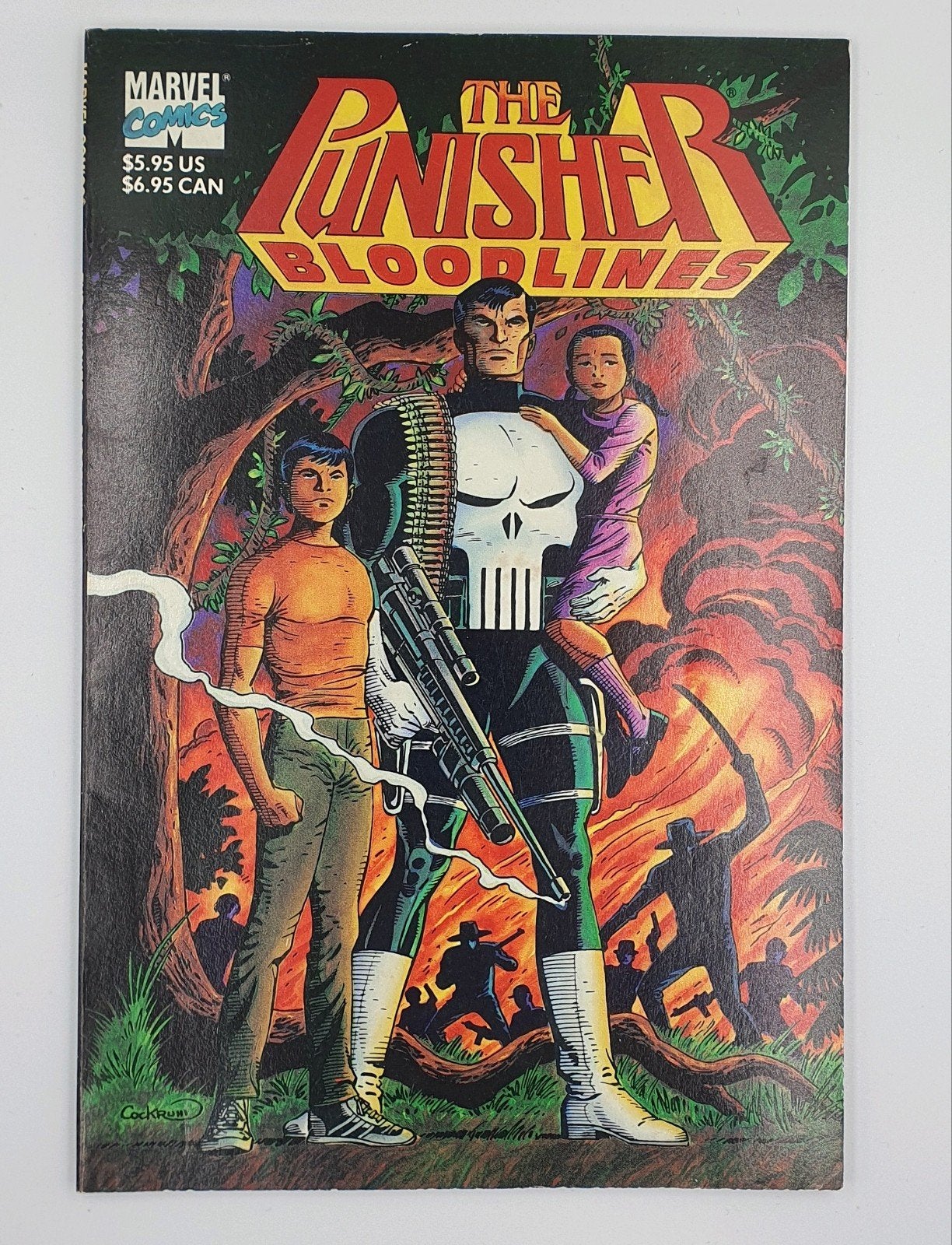 Te koop: The Punisher Bloodlines Marvel Comic (1991), Boeken, Amerika, Ophalen of Verzenden, Gerry Conway, Gelezen