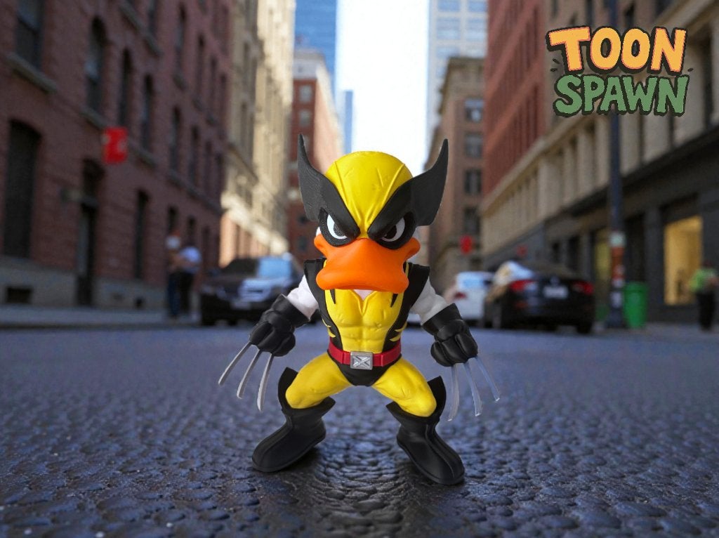 Donald Wolverine – Movie Version – 28 cm, Verzamelen, Ophalen of Verzenden, Nieuw, Overige typen
