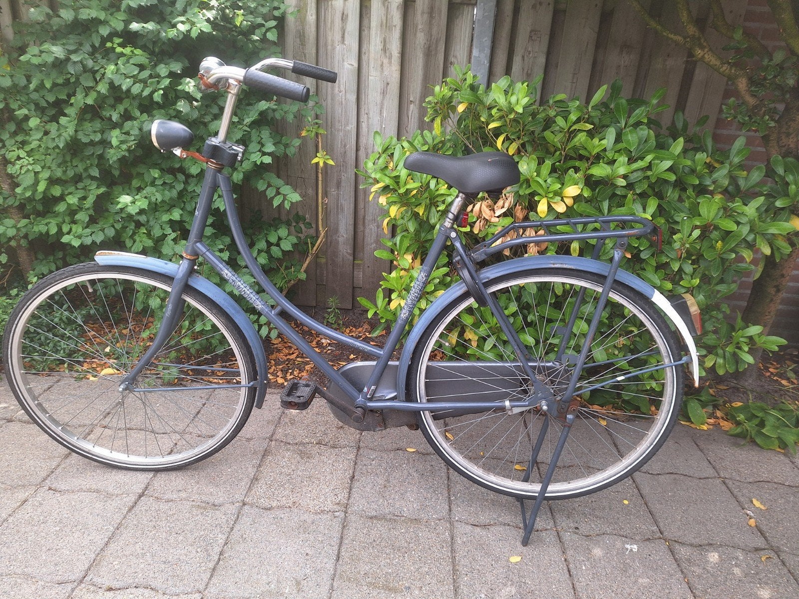 Damesfiets, Fietsen en Brommers, Ophalen, Terugtraprem, Gebruikt, Kaptein