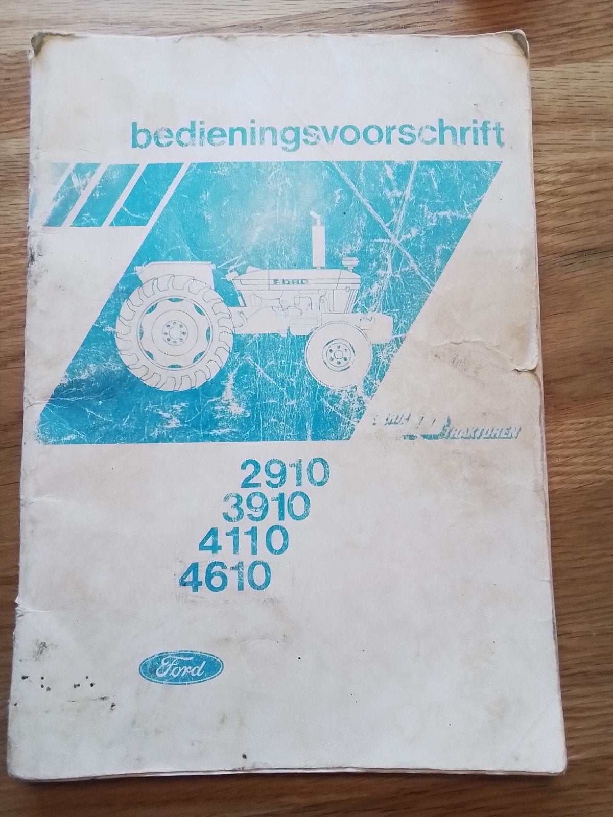 Ford tractor 2910-4610 ,bedieningsvoorschrift,1984, Ophalen of Verzenden