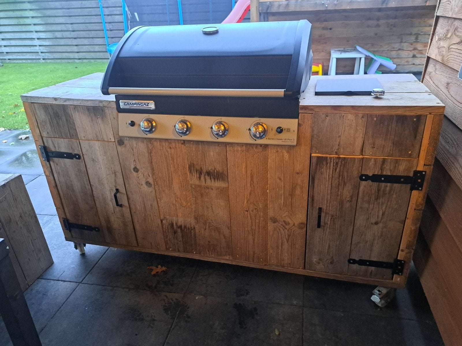 Barbecue, Ophalen, Gebruikt, Campingaz, Gas