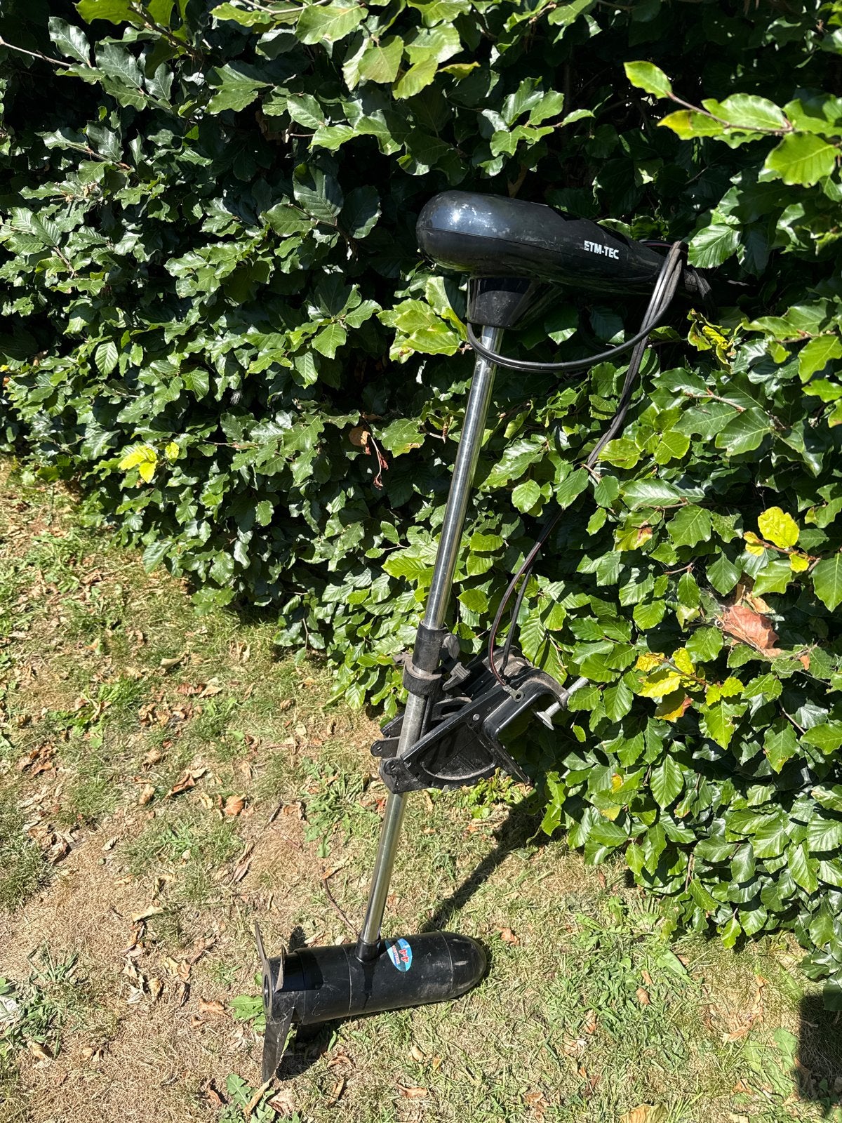 ETM-TEC 44LBS electro buitenboordmotor, Ophalen, Gebruikt, Minder dan 5 pk, Elektrisch