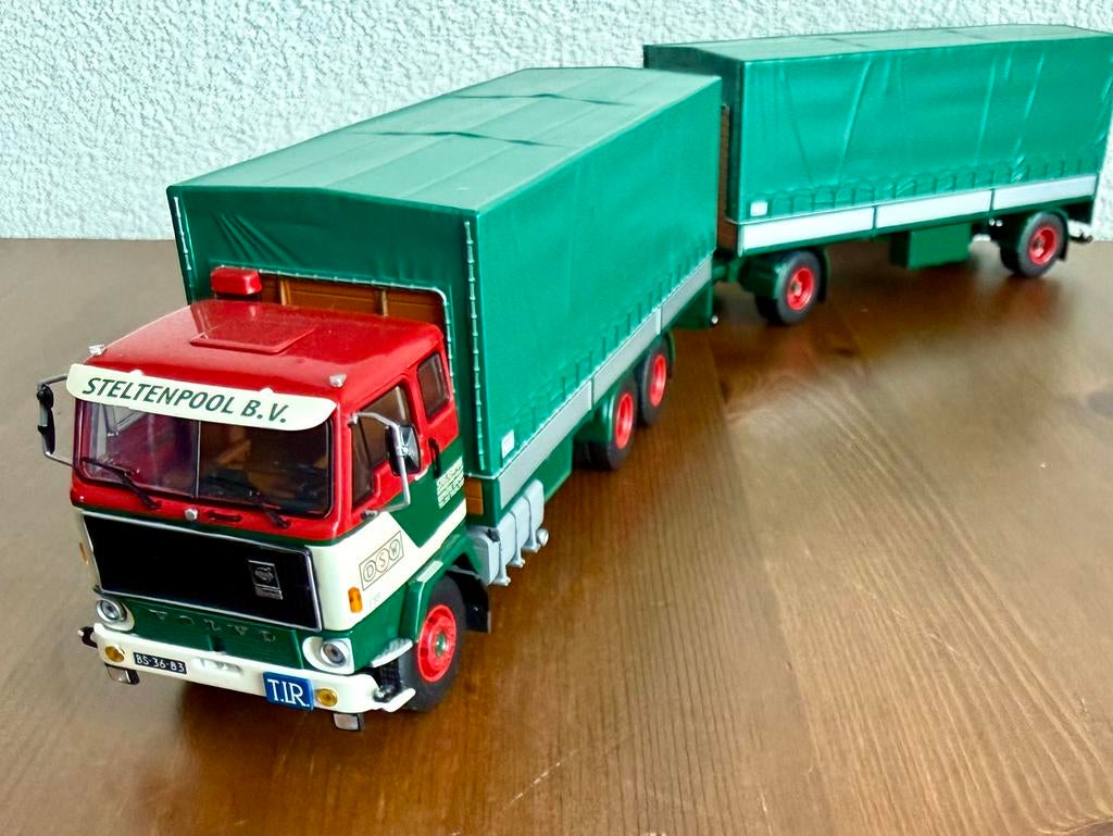 Tekno: Steltenpool / DSW (later KOGGE Transport), VOLVO F89, Hobby en Vrije tijd, Modelauto's | 1:50, Ophalen of Verzenden, Zo goed als nieuw