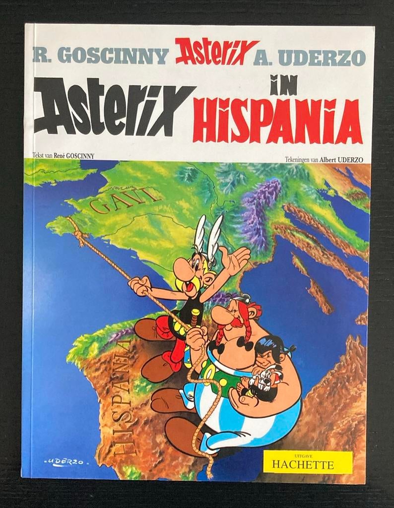 Asterix in Hispania - stripboek - als NIEUW, Eén stripboek, Ophalen of Verzenden, Zo goed als nieuw