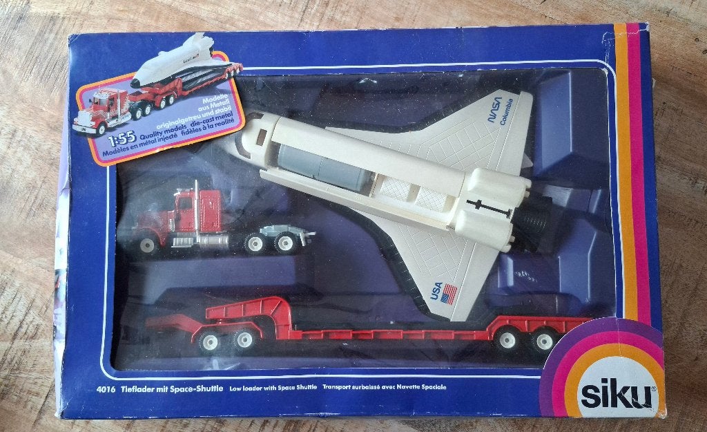 Spaceshuttle en truck siku 4016, Ophalen of Verzenden, Zo goed als nieuw