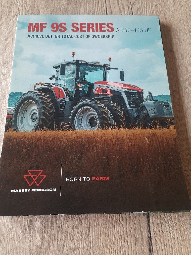 FOLDER MASSEY FERGUSON MF 9S SERIES USA, Verzenden, Nieuw, Catalogus