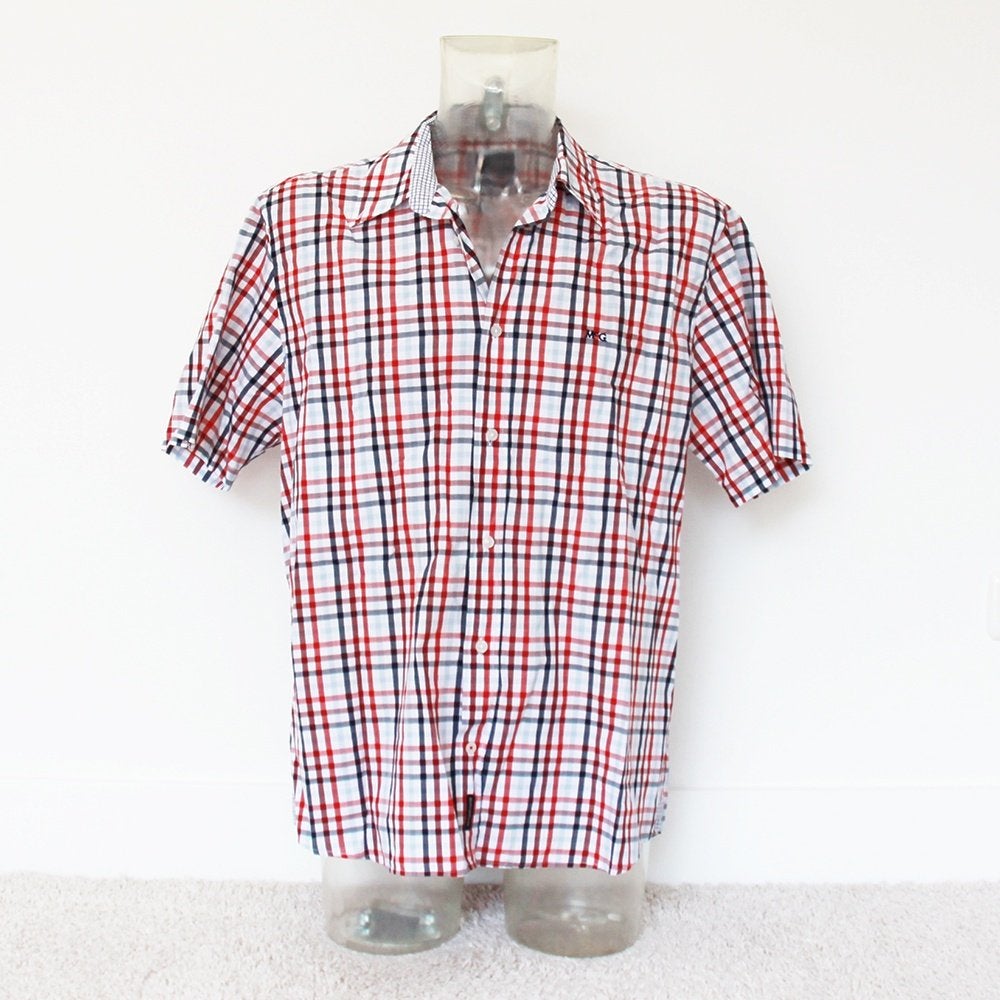 McGregor Overhemd471 100% Katoen (XL) - 47 € 40,-, Ophalen of Verzenden, Zo goed als nieuw, Halswijdte 43/44 (XL), Meerkleurig