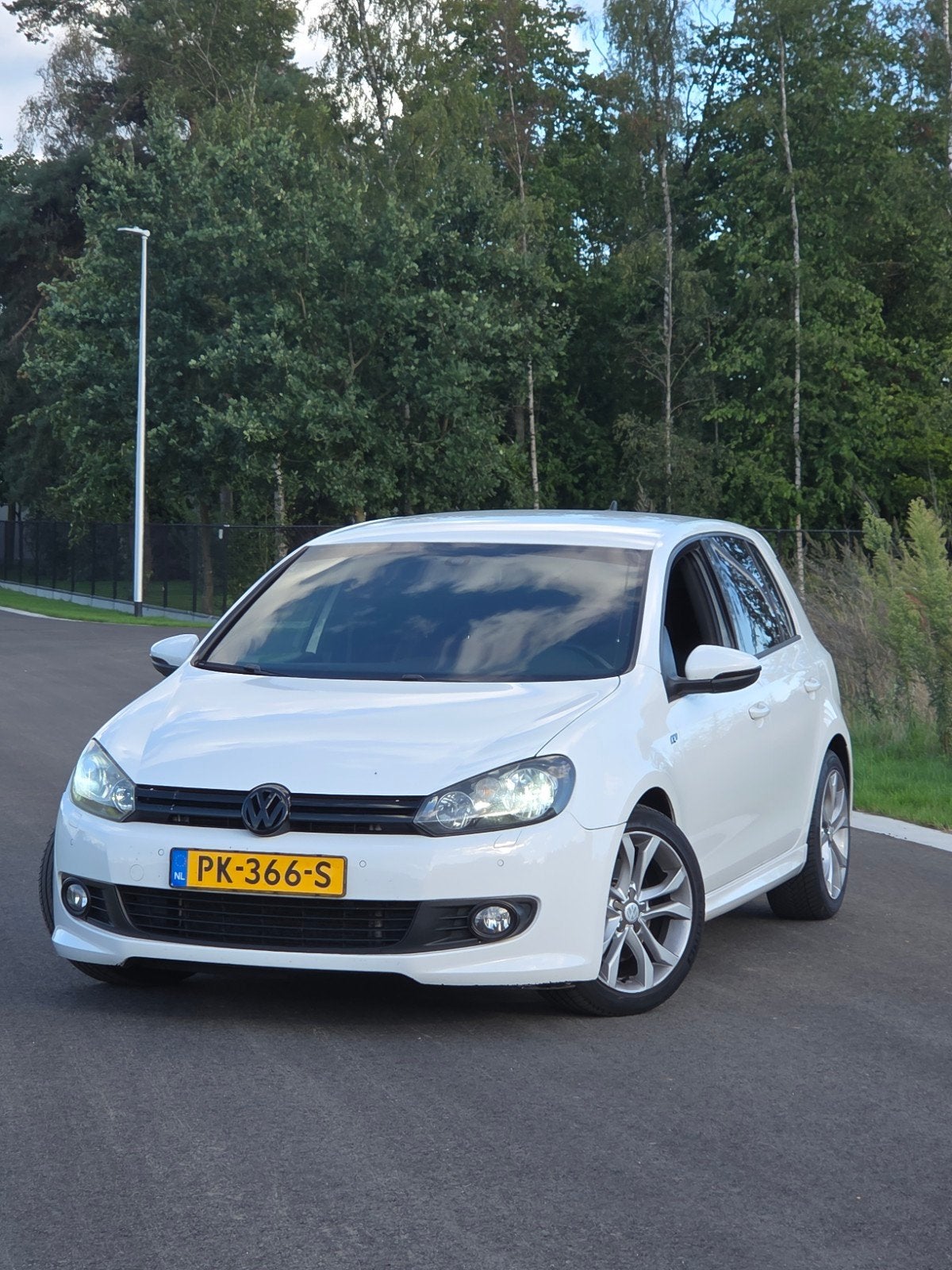 Volkswagen Golf 1.4 TSI 118KW 2010 Wit, Auto's, Voorwielaandrijving, Stof, Zwart, 4 cilinders