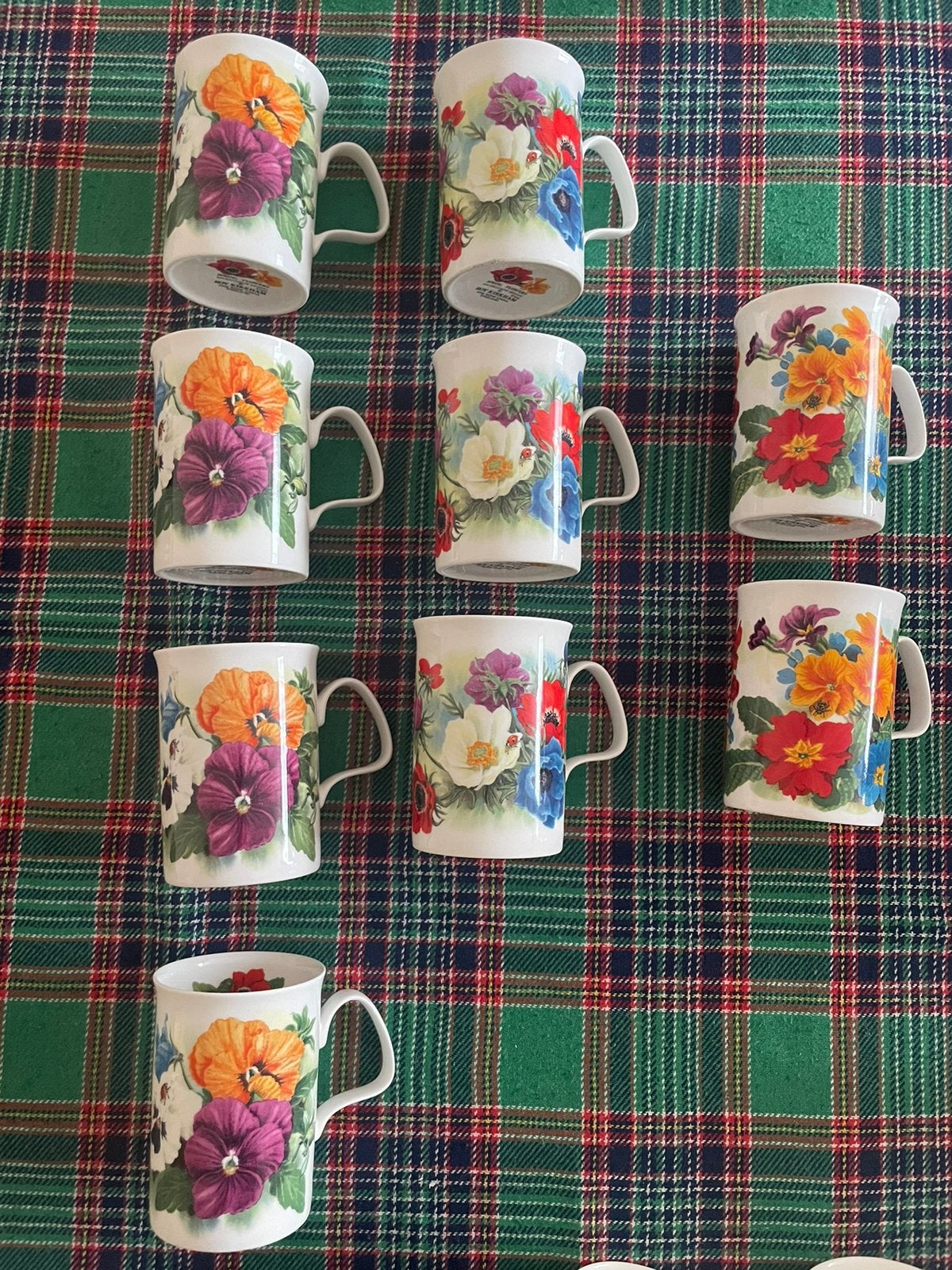Roy kirkham SPRING FLOWERS bekers mokken, Ophalen of Verzenden, Overige stijlen, Kop(pen) en/of Schotel(s)