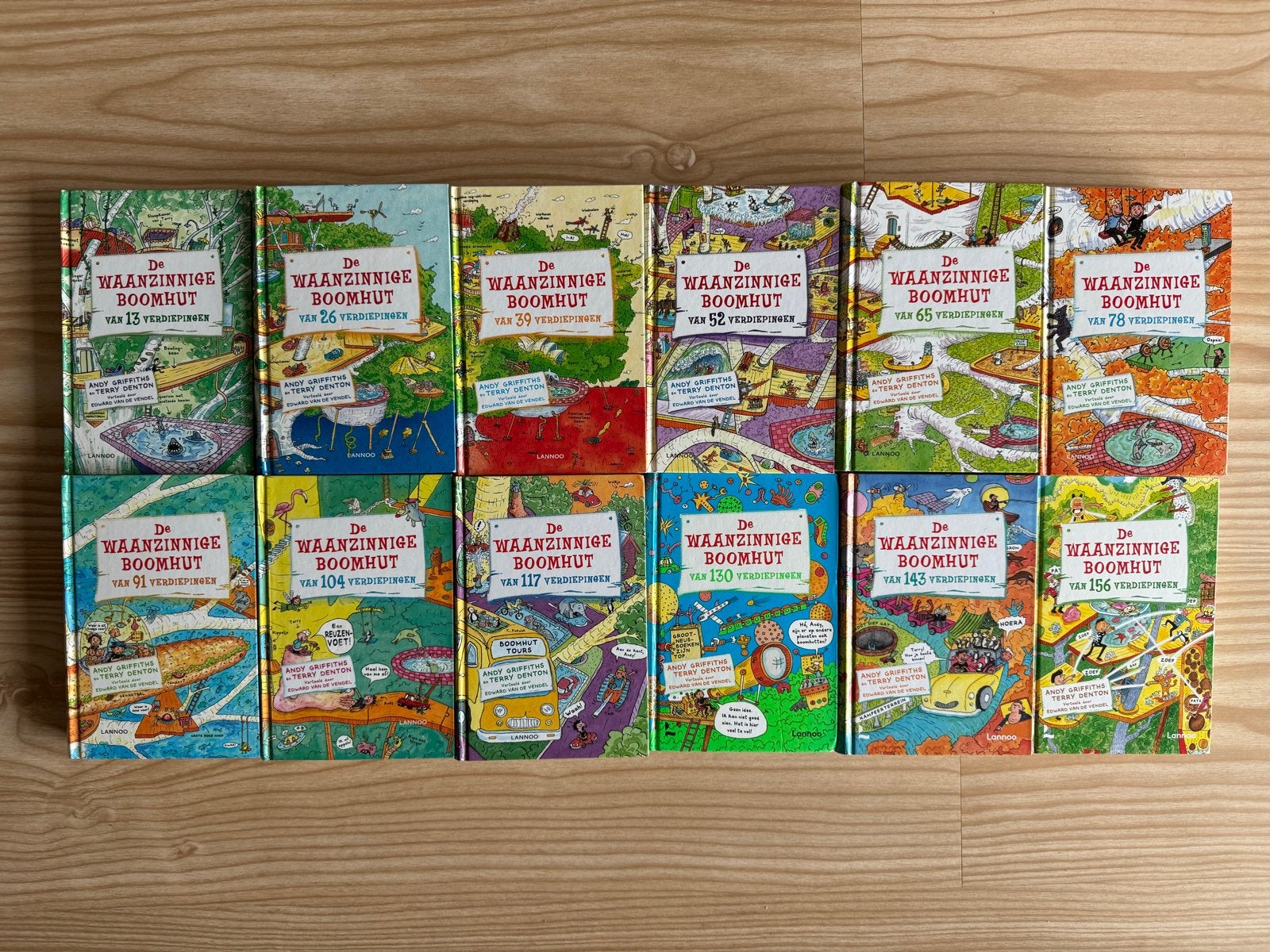 De Waanzinnige Boomhut serie - Complete collectie, Boeken, Kinderboeken | Jeugd | 10 tot 12 jaar, Ophalen of Verzenden, Zo goed als nieuw