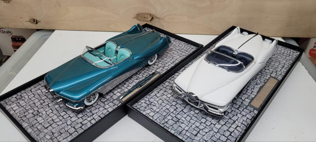Minichamps 1951 Buick LeSabre Concept, Ophalen of Verzenden, Zo goed als nieuw, Auto, MiniChamps