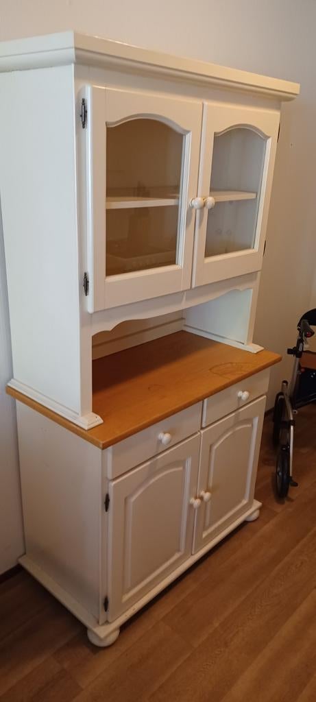 Tweedelige buffetkast, Ophalen, Gebruikt, 50 tot 75 cm, 200 cm of meer