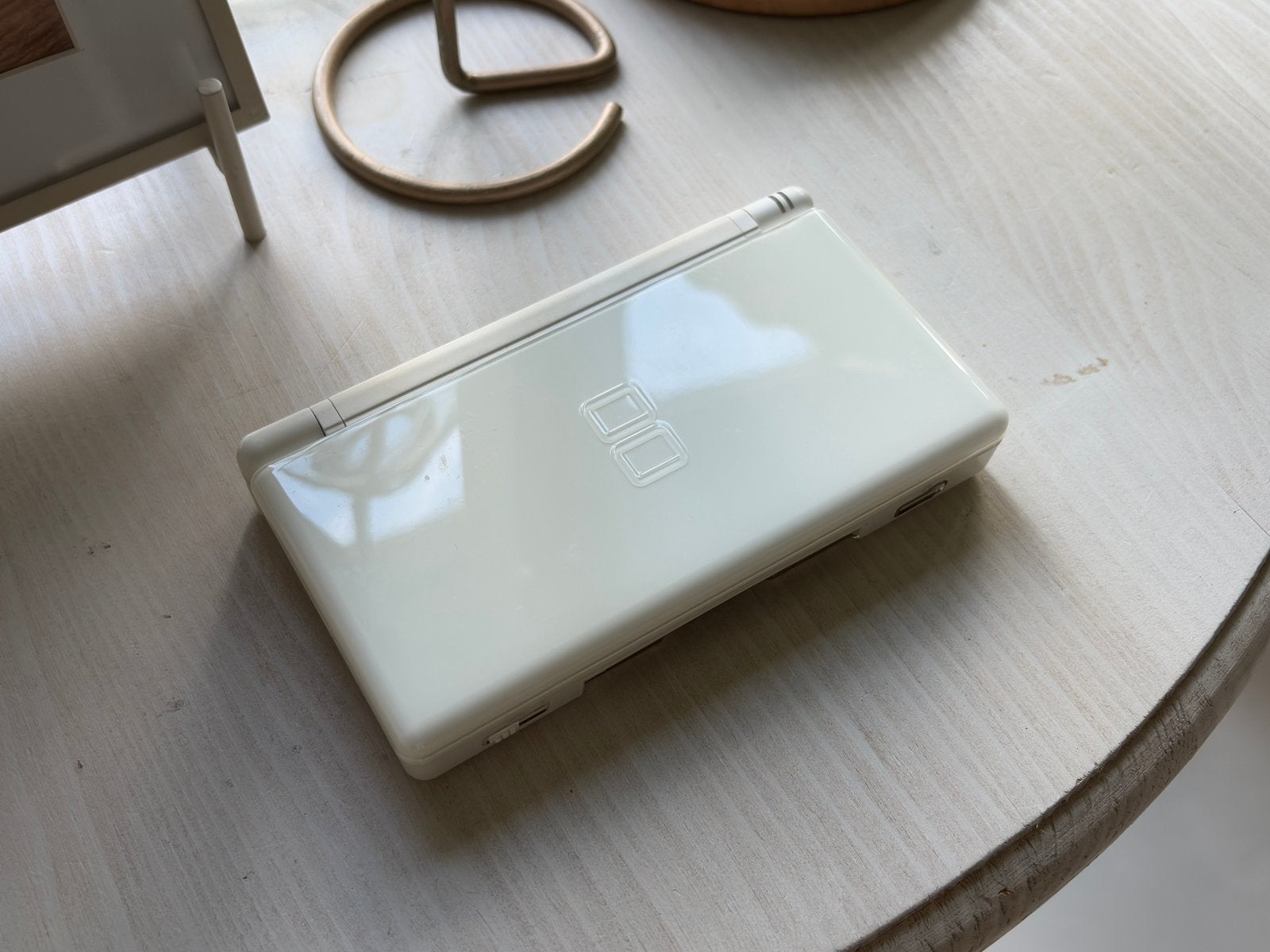 Nintendo DS Lite (Wit) DEFECT | CASE | SPELLEN | LADER, Gebruikt, Wit, Ophalen of Verzenden, Met beschermhoes of tas