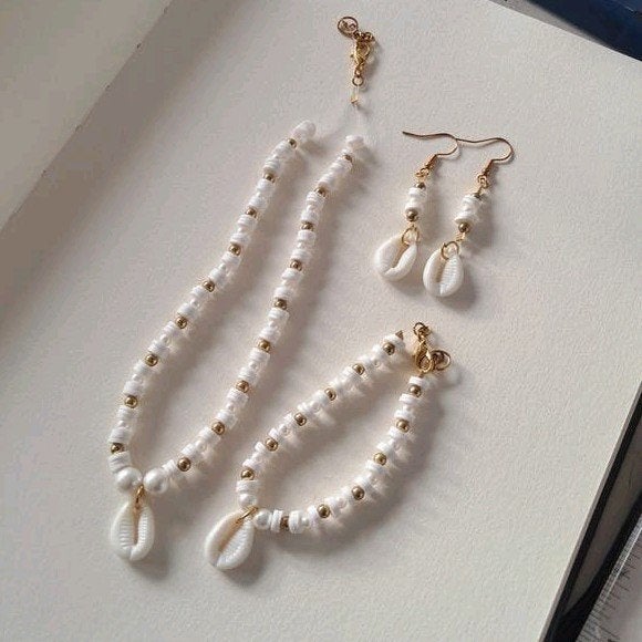 Zomer setje, Sieraden, Tassen en Uiterlijk, Kettingen, Ophalen of Verzenden, Nieuw, Overige materialen