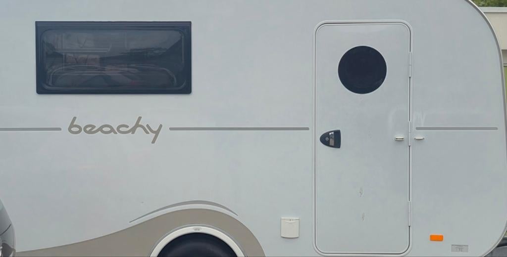 Beachy caravan kussens., Caravans en Kamperen, Caravan accessoires, Ophalen