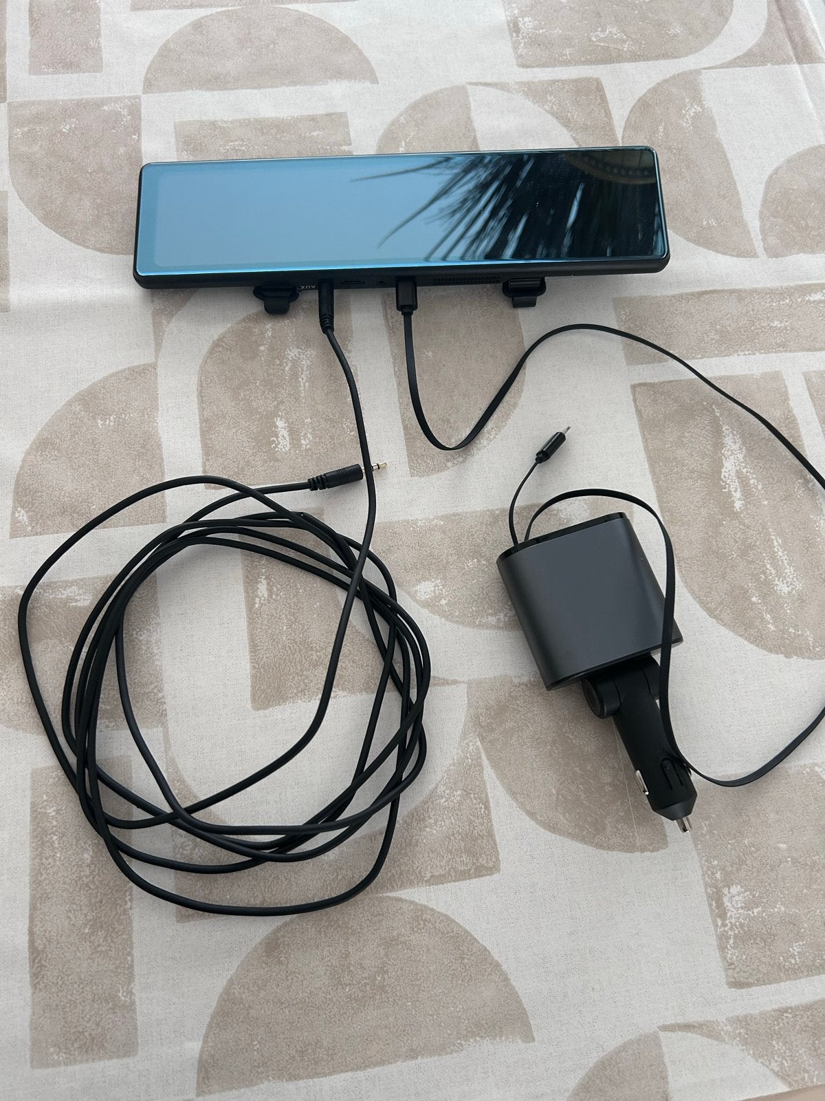 Achteruitkijkspiegel met Dashcam, CarPlay & Android Auto, Ophalen, Gebruikt