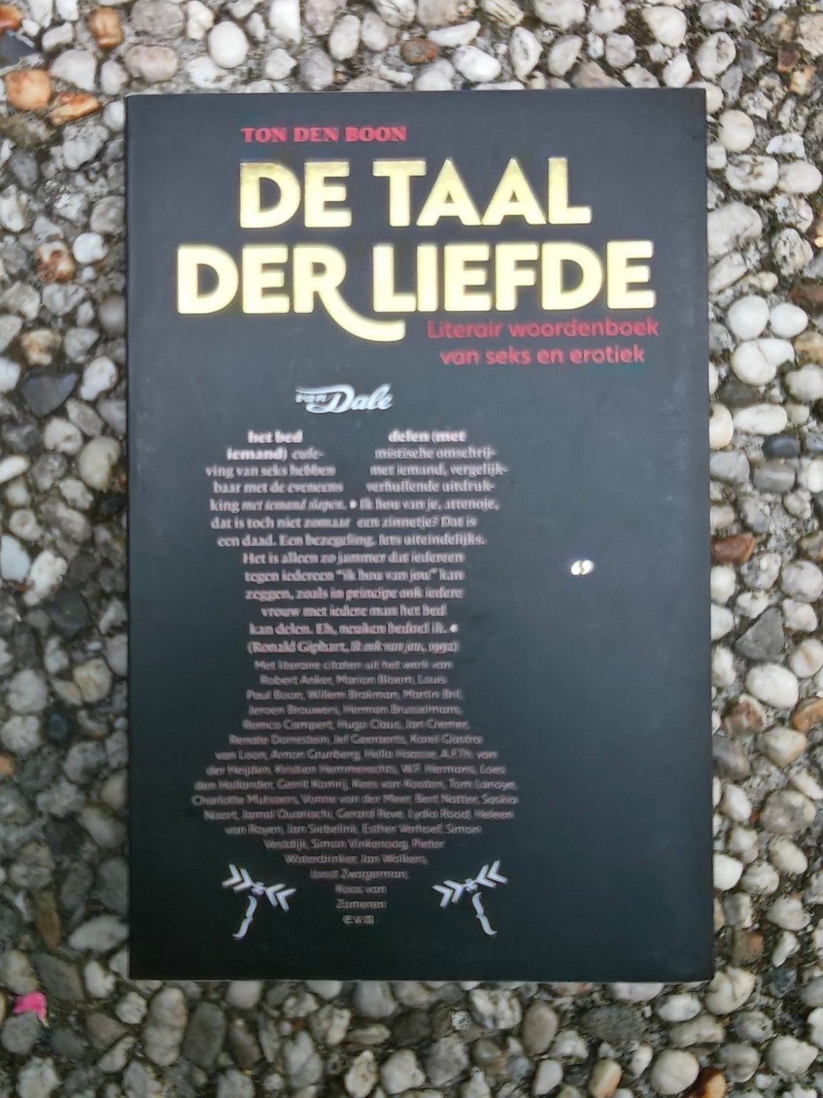 De Taal der Liefde; Literair woordenboek van seks en erotiek, Boeken, Nederlands, Ophalen of Verzenden, Zo goed als nieuw, Van Dale