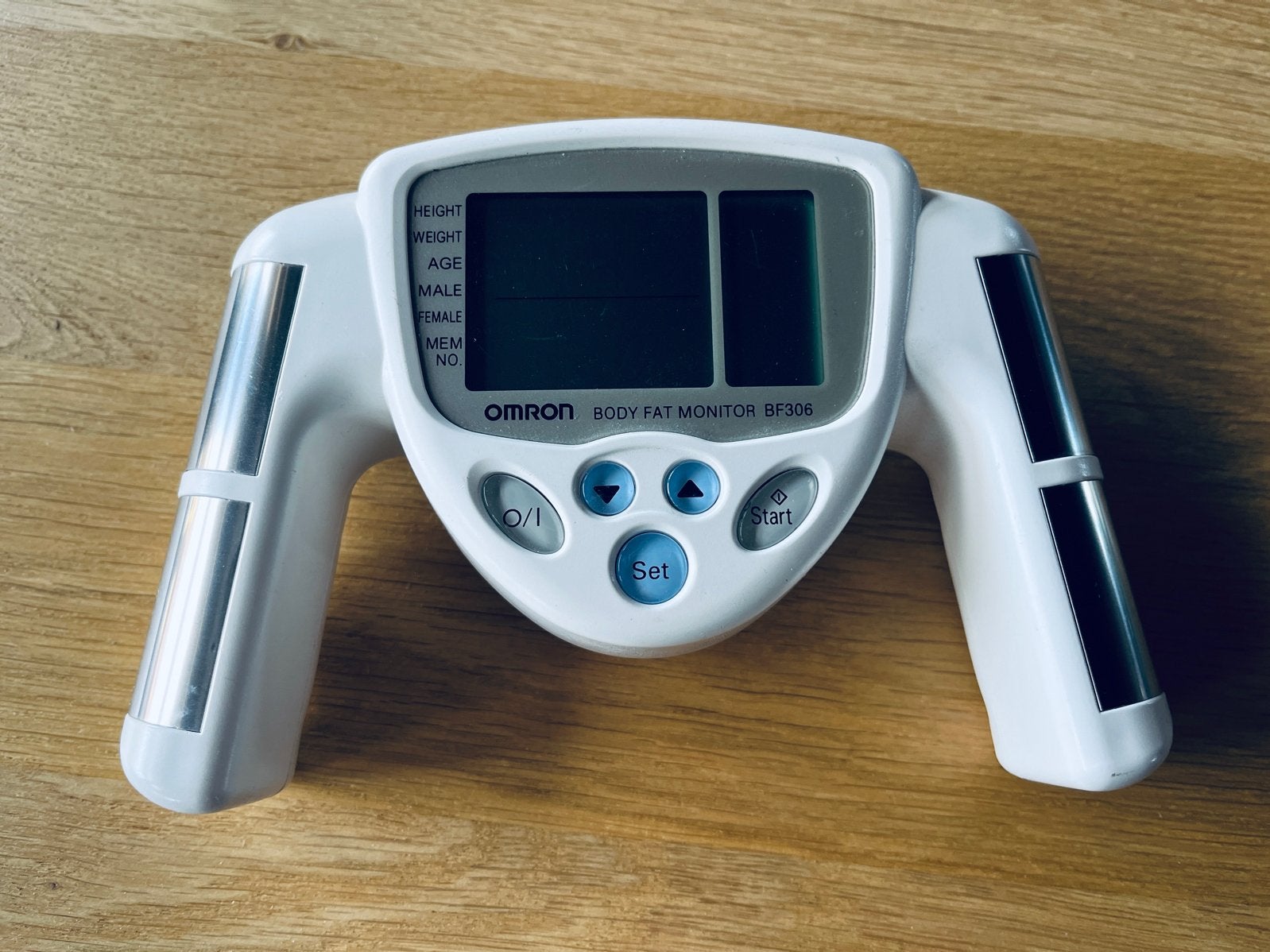 Omron BF306 Body Fat Monitor - Lichaamsvetmeter, Ophalen of Verzenden, Zo goed als nieuw, Overige typen, Digitaal