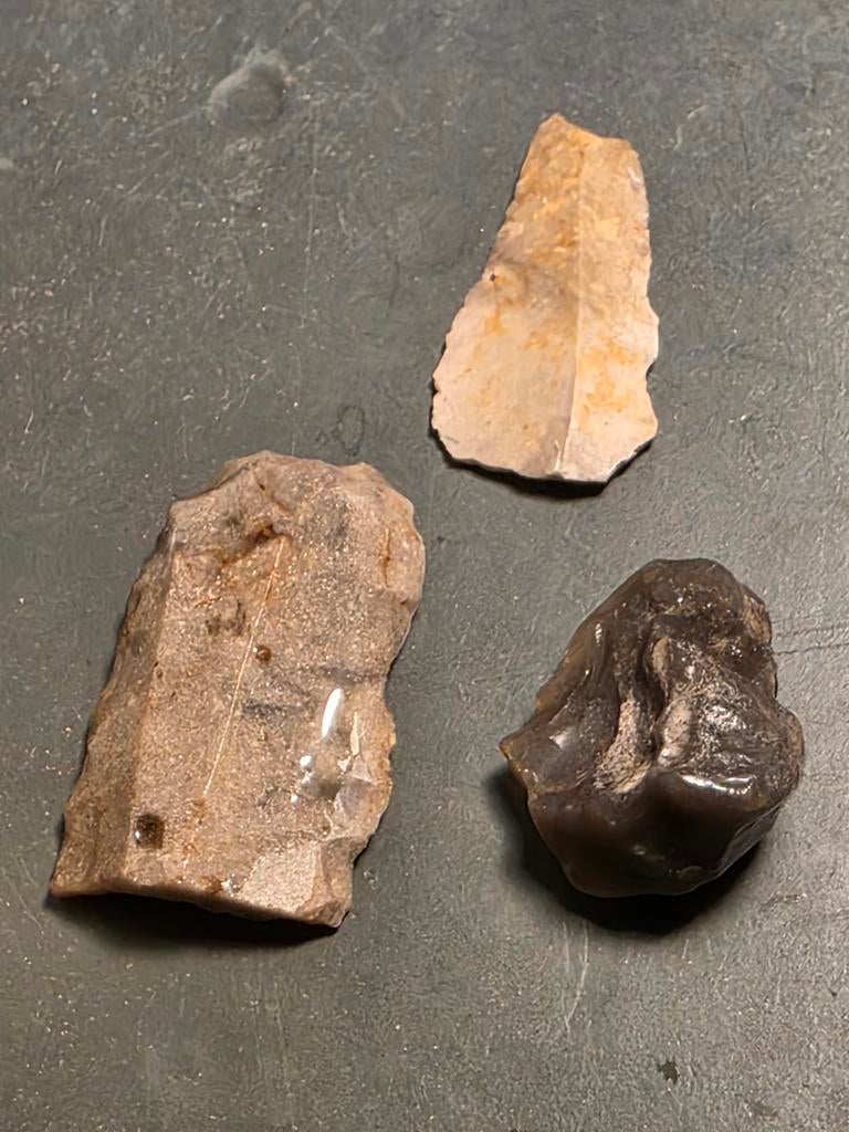 Artefacten werktuigen otterlo, Verzamelen, Mineralen en Fossielen, Ophalen of Verzenden