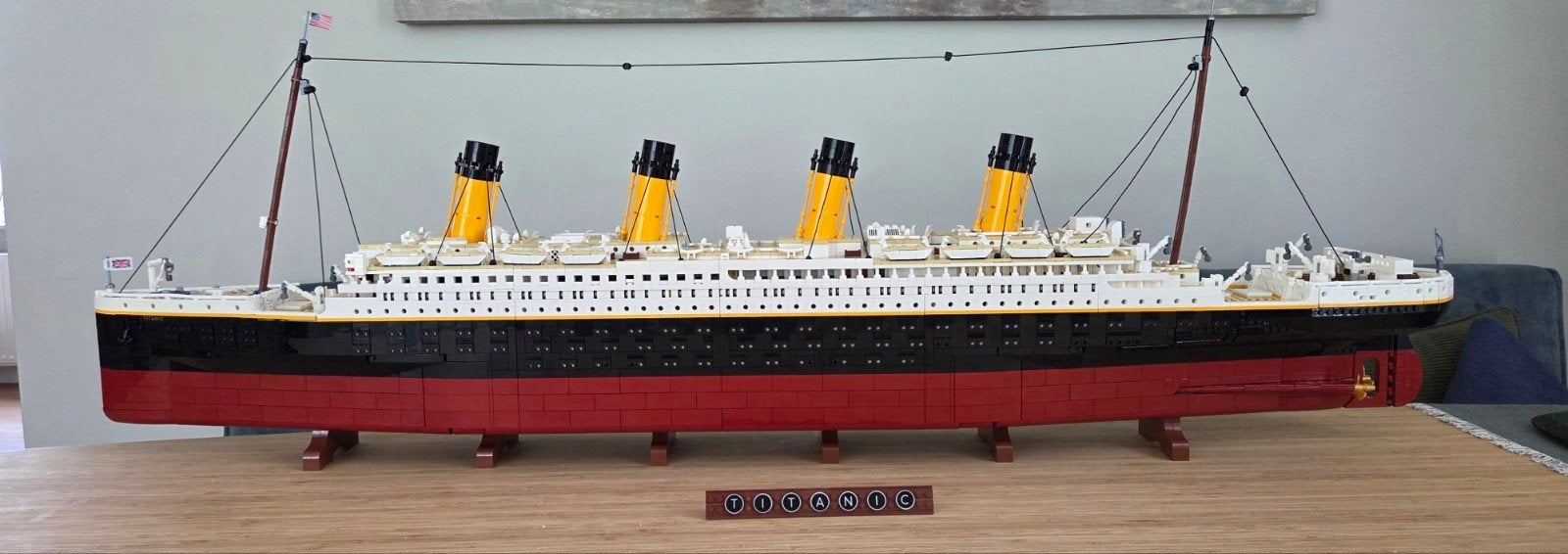 Lego 10294 - Titanic, Ophalen of Verzenden, Zo goed als nieuw, Groter dan 1:32, Overige merken