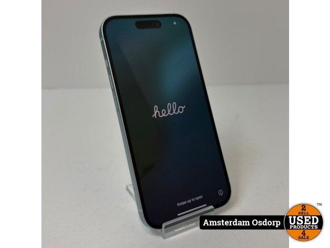 Apple iPhone 15 128GB Blauw 86% | Zeer nette staat, Apple, Zo goed als nieuw, Support@apple.com, One Apple Park Way
Cupertino, CA 95014
United States