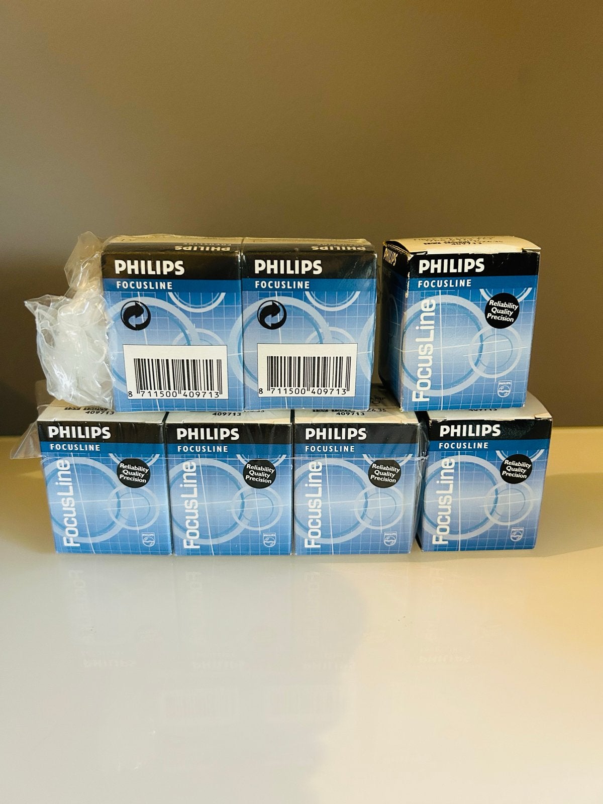 7x Nieuwe Philips 6423 FO Focusline Glasvezellamp 150W 15V, Ophalen of Verzenden, Nieuw