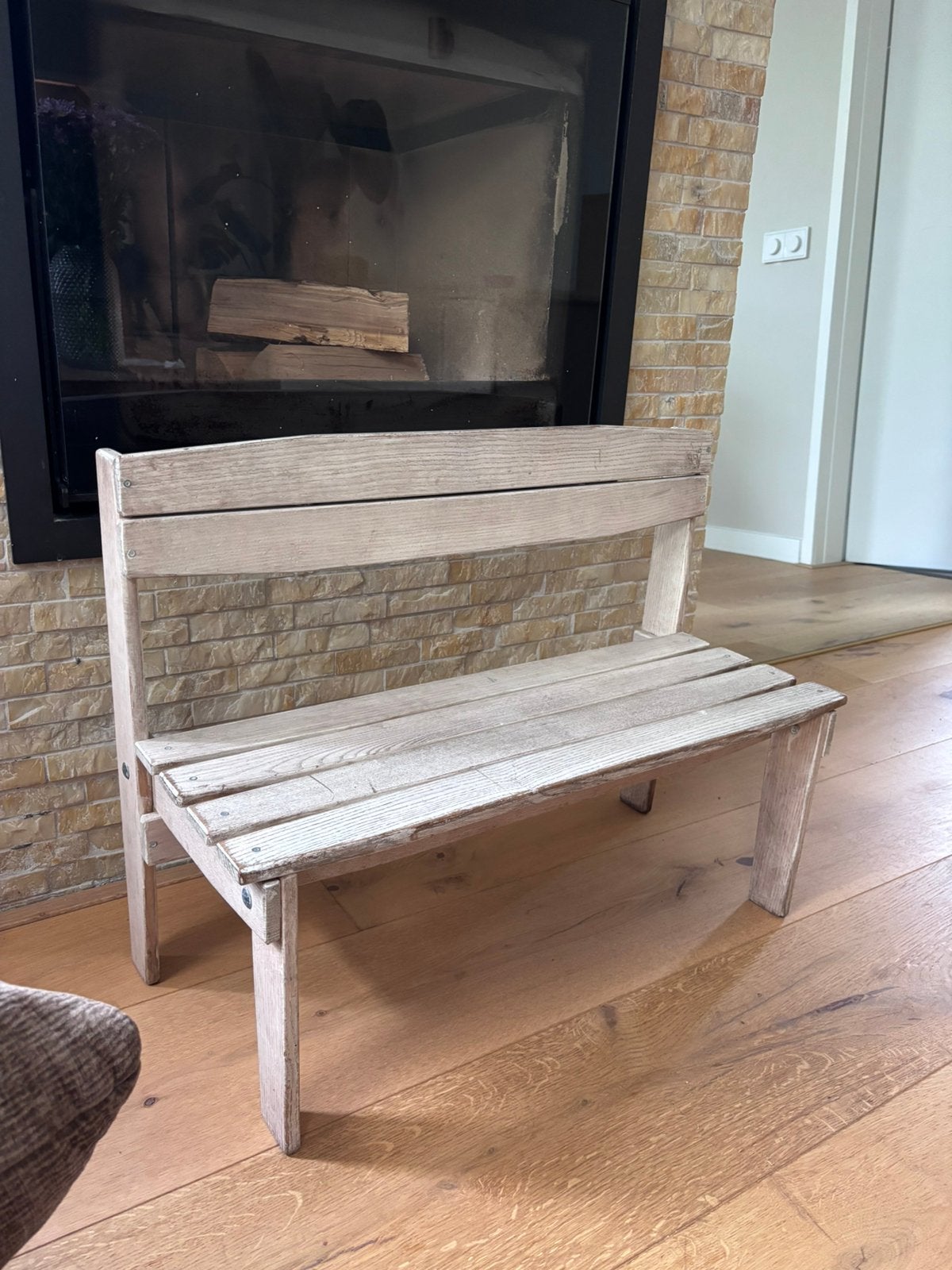Loods 5 bankje kids, Huis en Inrichting, Ophalen, Gebruikt, Rechthoekig, 125 cm of meer