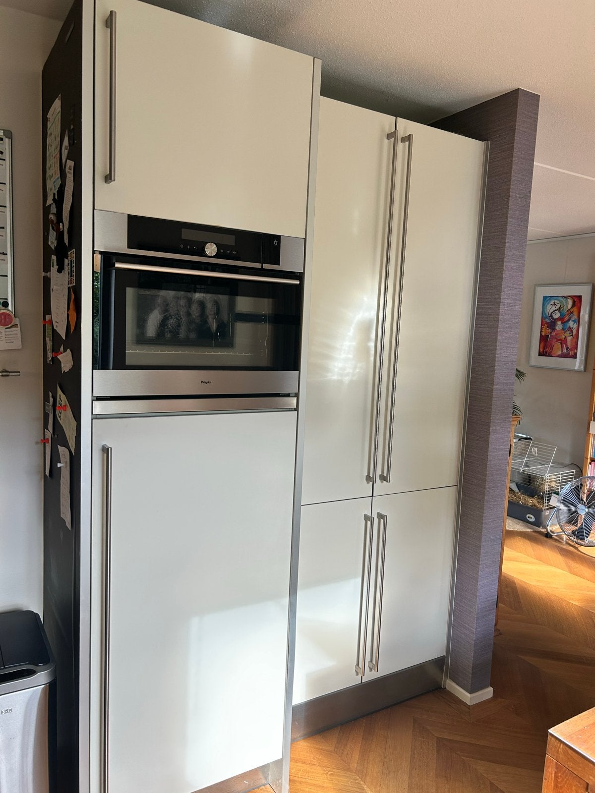 Bulthaup Keuken Systeem 25 met apparatuur (2005), Ophalen, Gebruikt, Enkelwandige keuken, Hoogglans of Gelakt